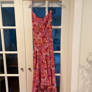 ASTR the Label Floral Pink Dress